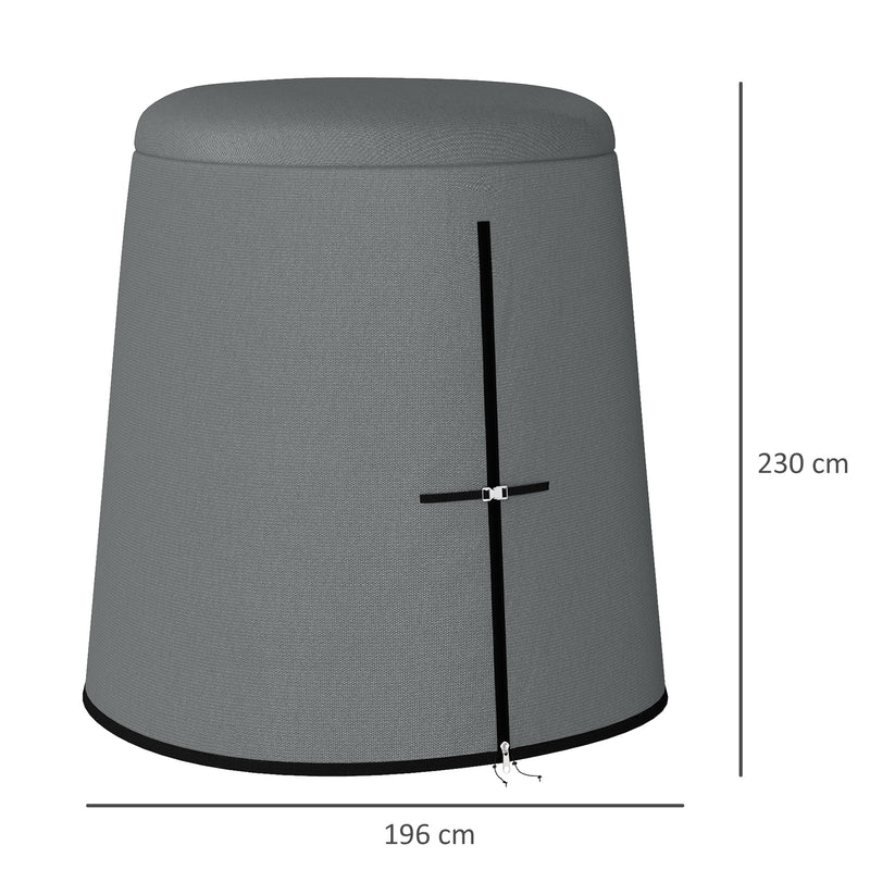 Outsunny Hanging Egg Chair Cover Swing Chair Cover Waterproof, 196 x 230 cm