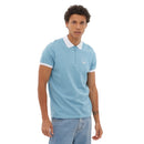 Bench Rostock Zip Neck Polo  - Blue