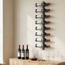 HOMCOM Wall Mount Wine Rack