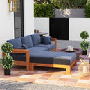 HOMCOM Set Of 2 Potted Artificial Plants With Lavender Flowers