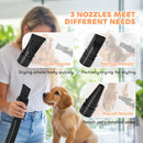 PawHut 2200W Dog Hair Dryer w/ Auto Adjustable Temperature & Airflow, White