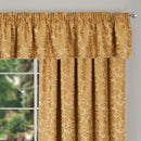 BUCKINGHAM GOLD 3" PENCIL PLEAT CURTAINS