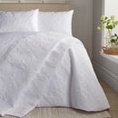 Serene Butterfly Garden Duvet Cover Set in White