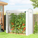 Outsunny Mini Greenhouse, Portable Indoor Outdoor Green House with PE Cover