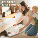 AIYAPLAY Foldable Baby Play Mat, Waterproof Activity Playmat