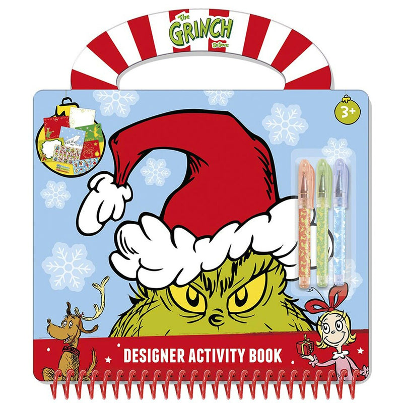 Grinch Designer Activity Book