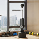 HOMCOM Boxing Punch Bag Stand w/ Rotating Flexible Arm Speed Ball Waterable Base