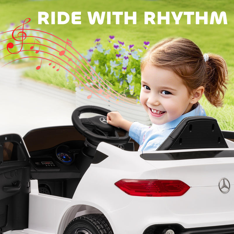 AIYAPLAY Mercedes-Benz GLC Licensed Kids Ride on Car with Remote,
