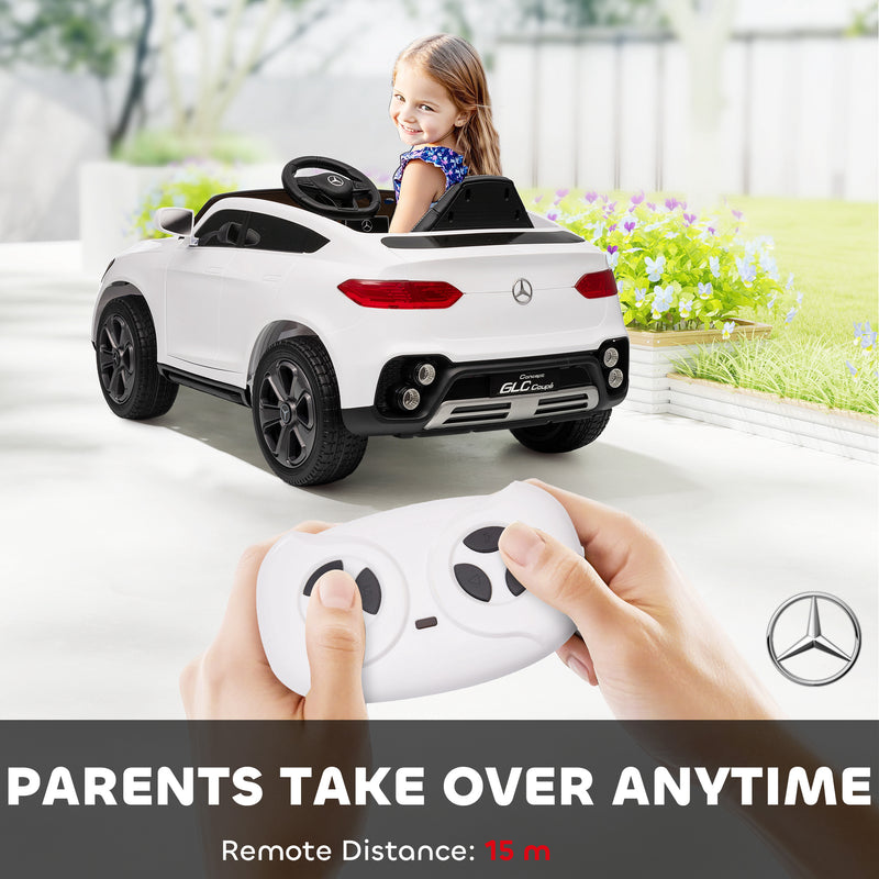AIYAPLAY Mercedes-Benz GLC Licensed Kids Ride on Car with Remote,