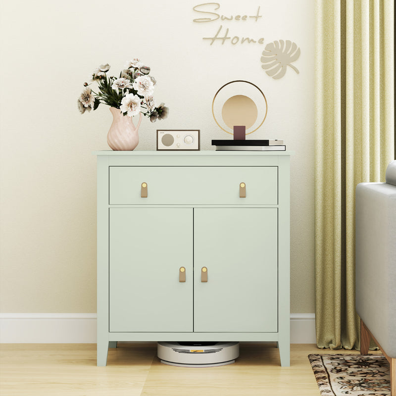 HOMCOM Sideboard With Drawer, Adjustable Shelf For Living Room