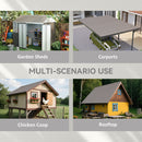 Outsunny Pack Of 12 Metal Roofing Sheets For Greenhouse