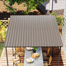 Outsunny Pack Of 12 Metal Roofing Sheets For Greenhouse