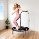 SPORTNOW 40'' Foldable Fitness Trampoline Rebounder with Handle
