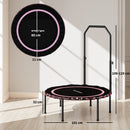 SPORTNOW 40'' Foldable Fitness Trampoline Rebounder with Handle