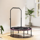 SPORTNOW 40'' Foldable Fitness Trampoline Rebounder with Handle