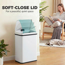 HOMCOM Kitchen Bin with Fast Motion Sensor, 40L Stainless Steel Sensor Bin