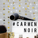 Carmen Noir Hair Dryer Black 2200w  - Black