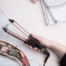 Carmen Noir Straightener Curler 2in1  - Black