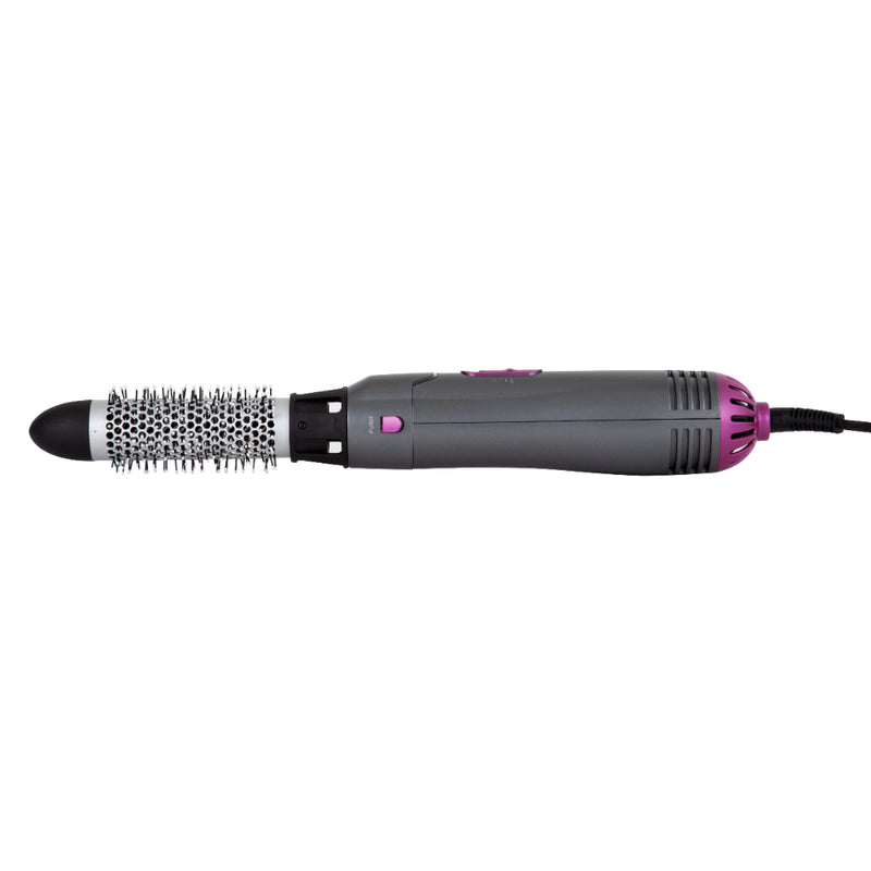 Carmen Neon Hair Brush 4in1  - Graphite
