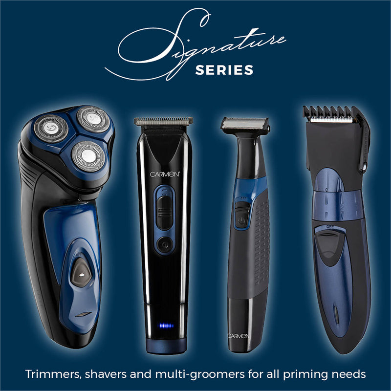 Carmen Men's Signature Hair Clippers  - Midnight Blue