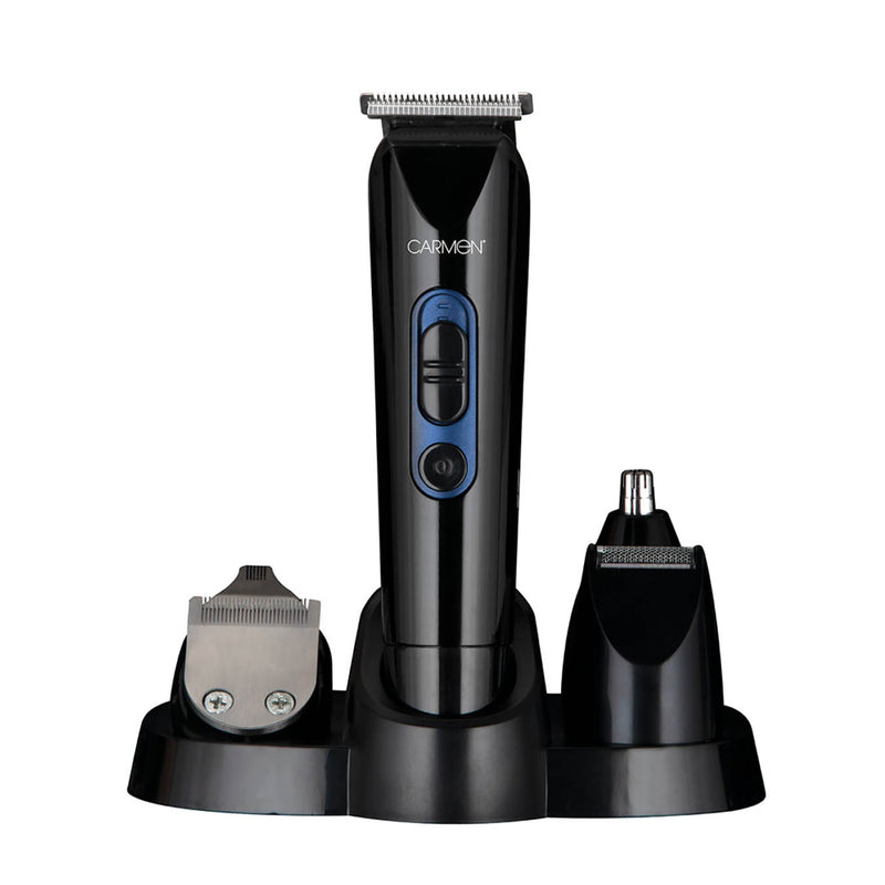 Carmen Men's Signature Trimmer Set  - Blue