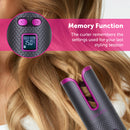 Carmen Neon Cordless Automatic Curler  - Graphite