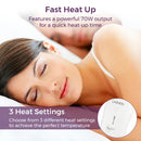 Carmen Double Heated Under Electric Blanket  - White