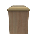 Cairo Ready Assembled Dressing Table Stool  - Bardolino Oak