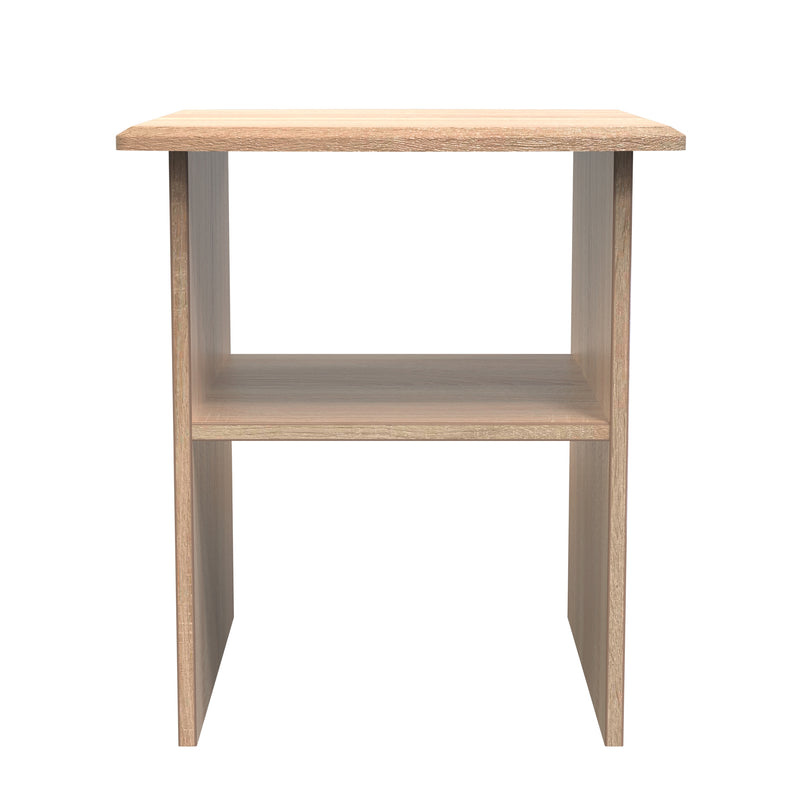 Cairo Ready Assembled Lamp Table  - Bardolino Oak