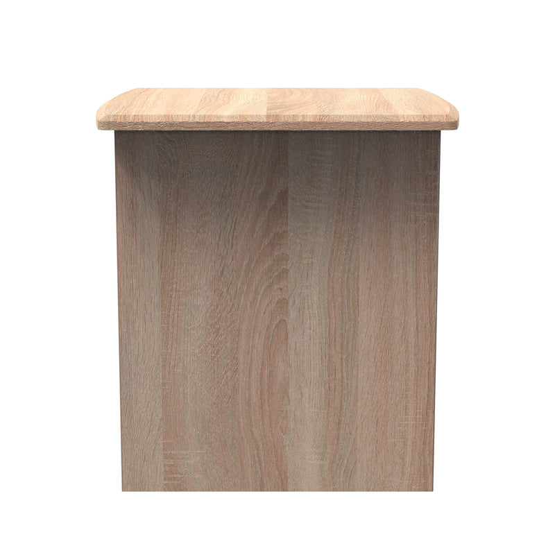 Cairo Ready Assembled Lamp Table  - Bardolino Oak