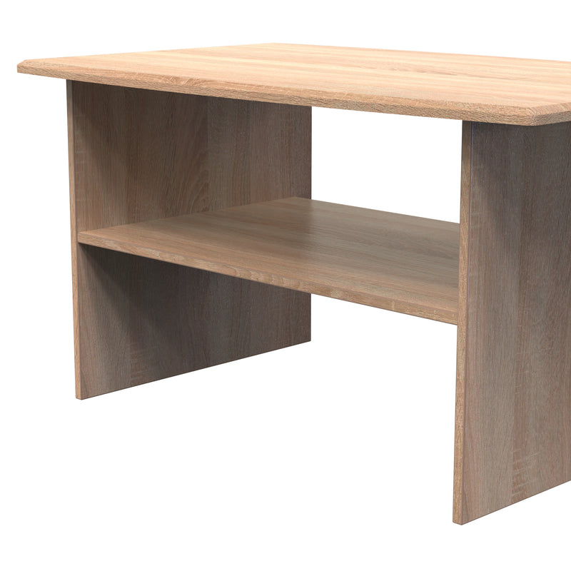 Cairo Ready Assembled Coffee Table  - Bardolino Oak