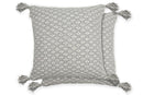Casablanca - Recycled Cotton Cushion Cover in Taupe