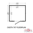 Casita Shiplap Apex Shed