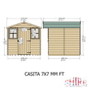 Casita Shiplap Apex Shed