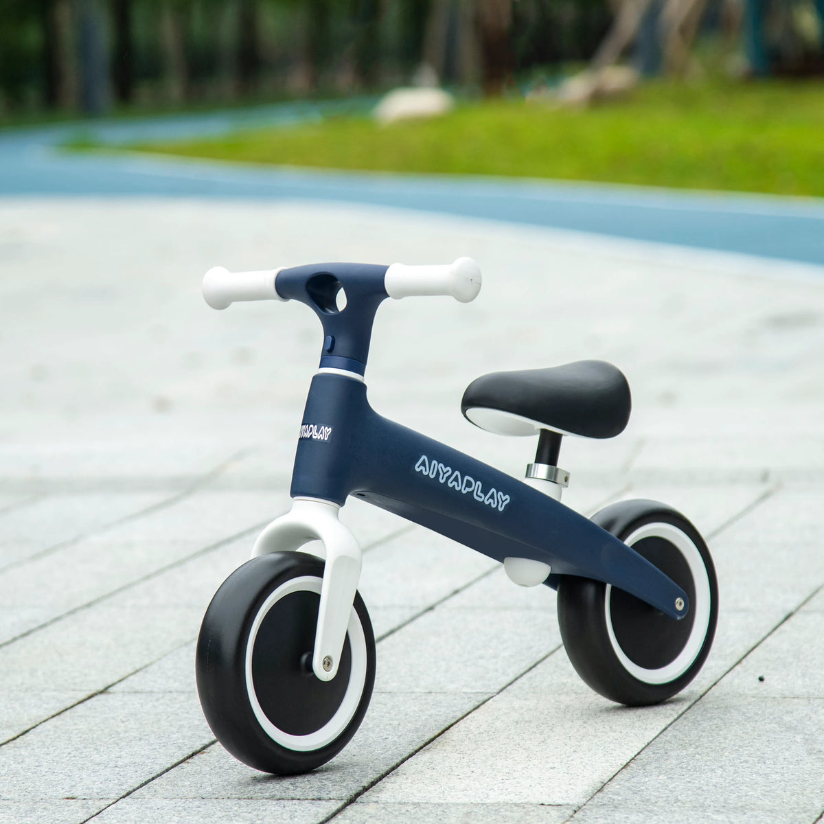 AIYAPLAY Balance Bike for 1.5 3 Years Old Blue