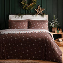 Fusion Christmas Fairisle Duvet Cover Set in Natural
