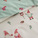 Fusion Christmas Gonks Duvet Cover Set in Natural