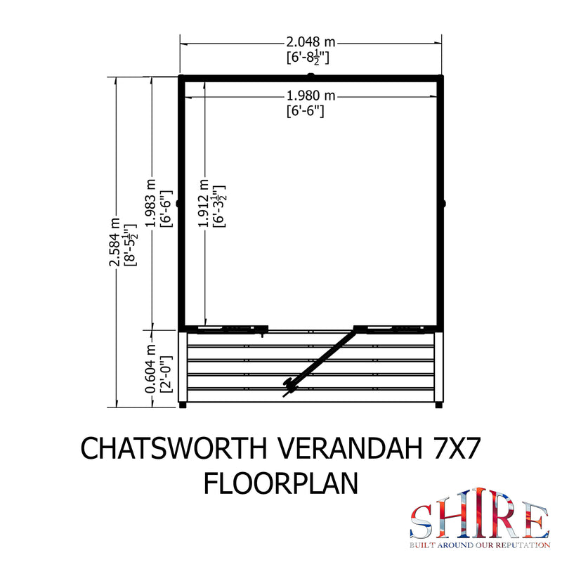 Chatsworth & Verandah Summerhouse