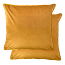Chelsea - Soft Touch Velvet Luxury Cushion Cover in Orange