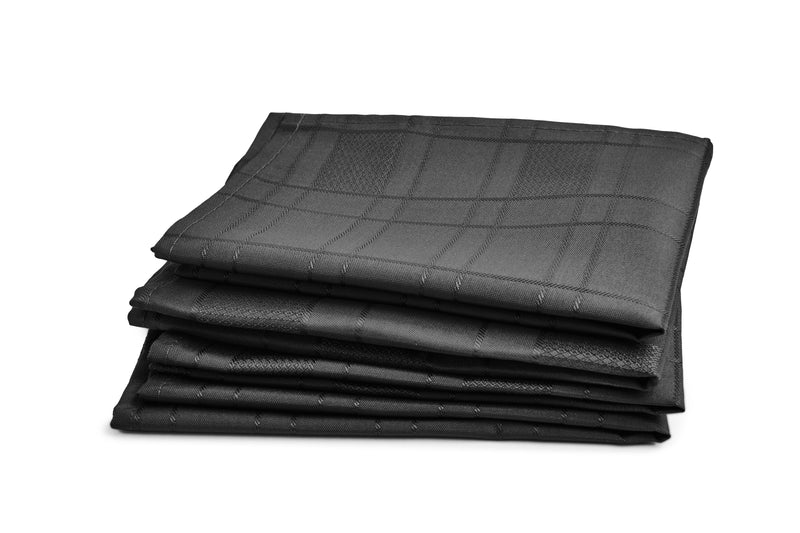 Chequers - Jacquard Napkins in Wine