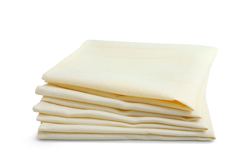 Chequers - Jacquard Napkins in Wine