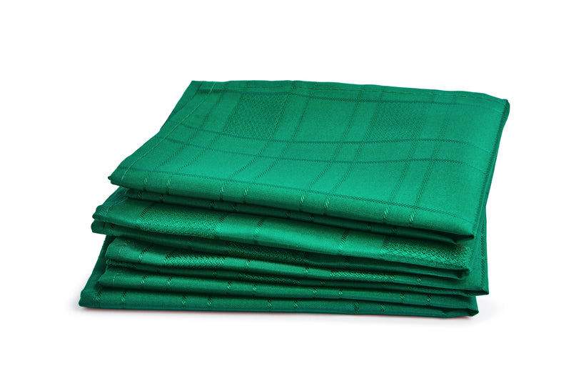 Chequers - Jacquard Napkins in Wine