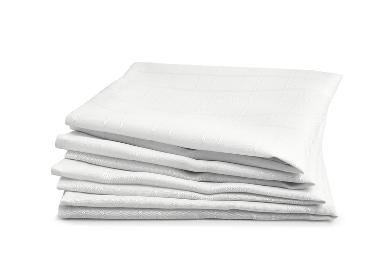 Chequers - Jacquard Napkins in Wine