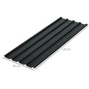 Outsunny Pack of 12 Metal Roofing Sheets for Greenhouse and Shed, Green