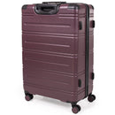 Pierre  Cardin Ultra Strong ABS Travel Case With 8 Spinner Wheels TSA Locks