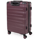 Pierre  Cardin Ultra Strong ABS Travel Case With 8 Spinner Wheels TSA Locks