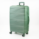 Pierre Cardin Ultra Strong Lightweight Travel Case With 8 Spinner Wheels TSA Locks