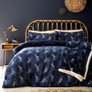 Fusion Cosmic Star Duvet Cover Set in Navy