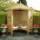 Corner Pressure Treated Arbour