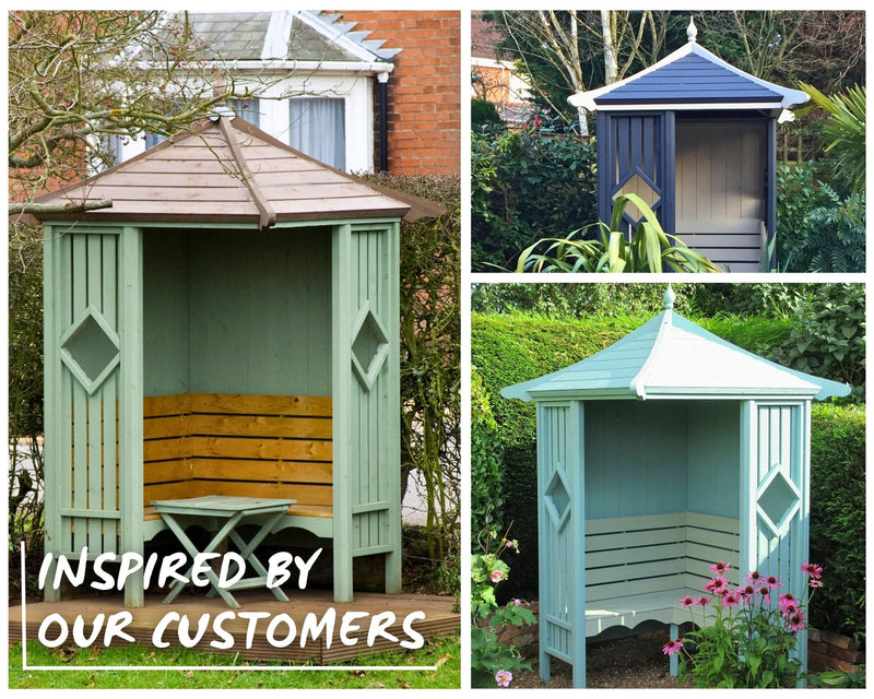 Corner Pressure Treated Arbour